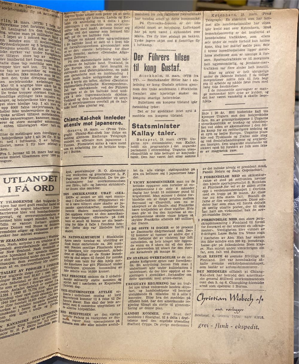 Morgenbladet (H)  (March) magazine collectible - Main Image 4