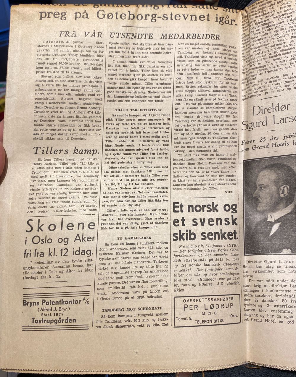 Morgenbladet (H)  (February) magazine collectible - Main Image 3