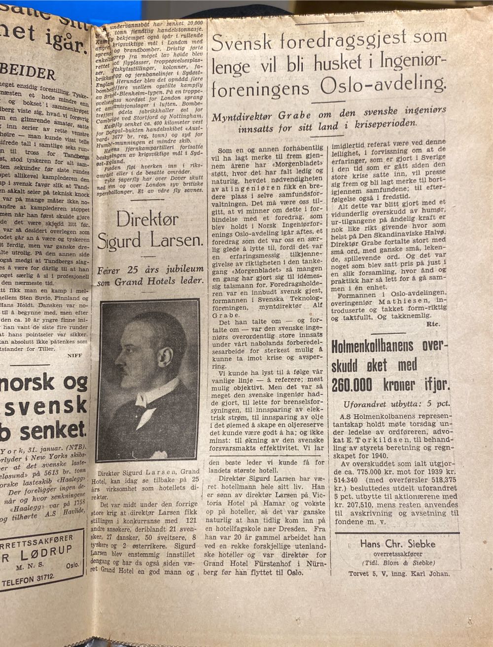 Morgenbladet (H)  (February) magazine collectible - Main Image 4