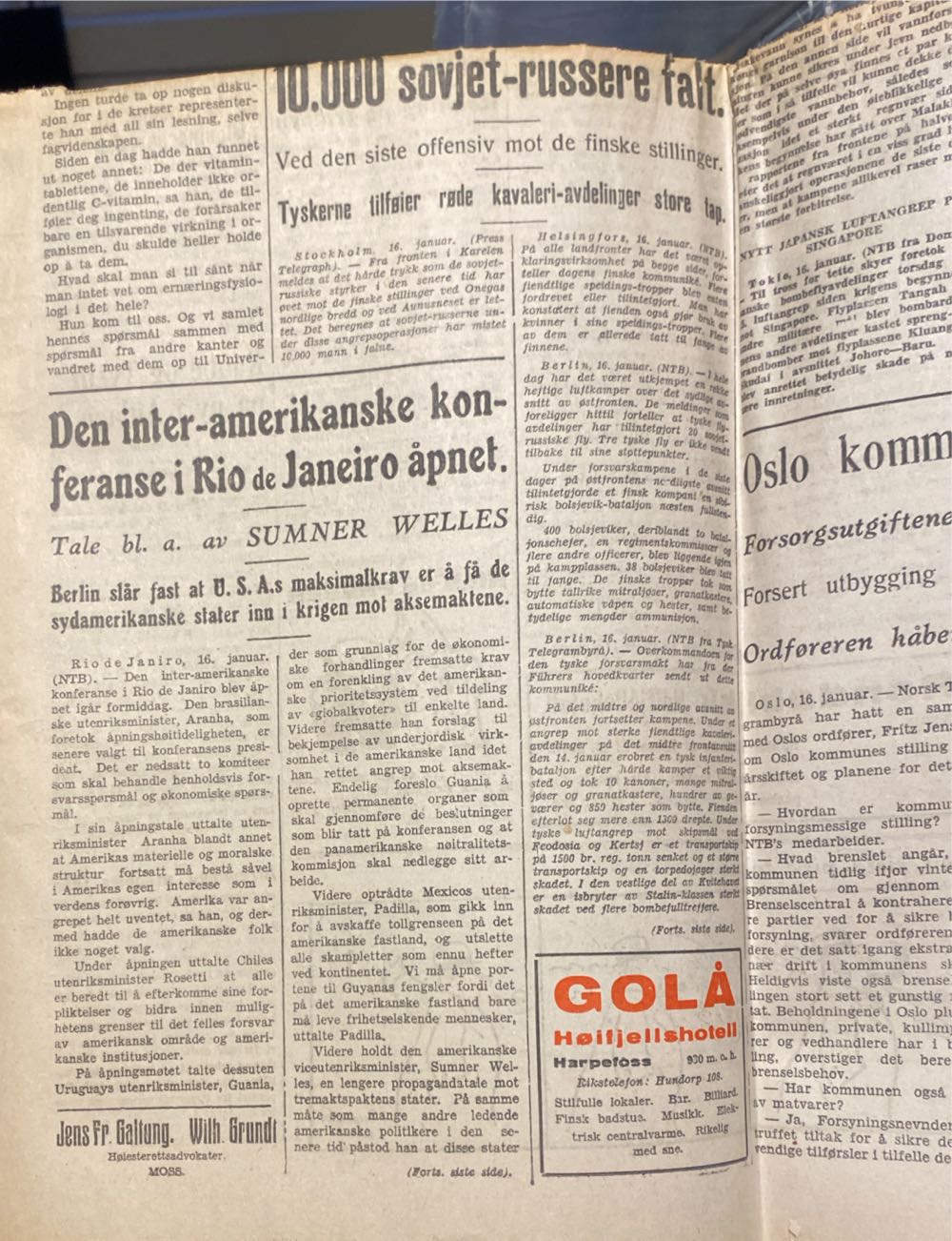 Morgenbladet (H)  (January) magazine collectible - Main Image 3