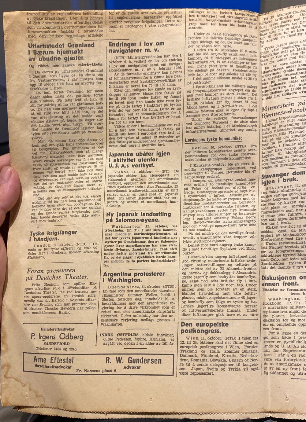 Morgenbladet (H)  (October) magazine collectible - Main Image 3