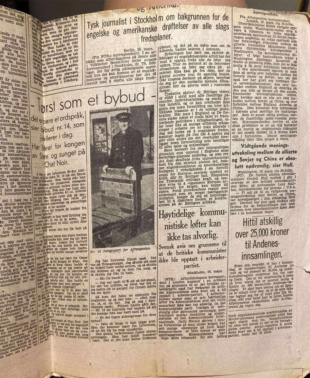 Aftenposten (H)  (March) magazine collectible - Main Image 4