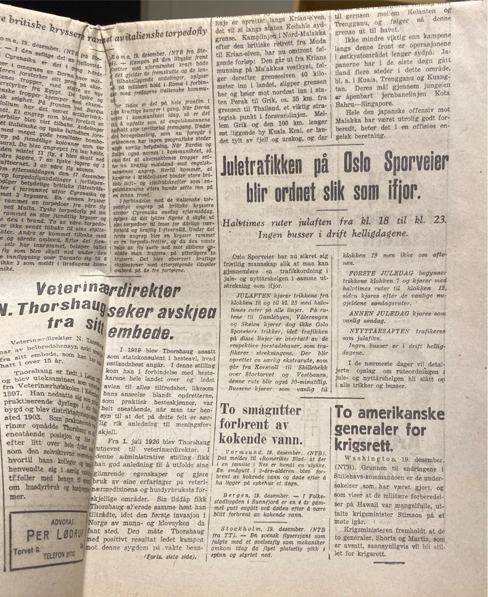 Morgenbladet (H)  (December) magazine collectible - Main Image 4