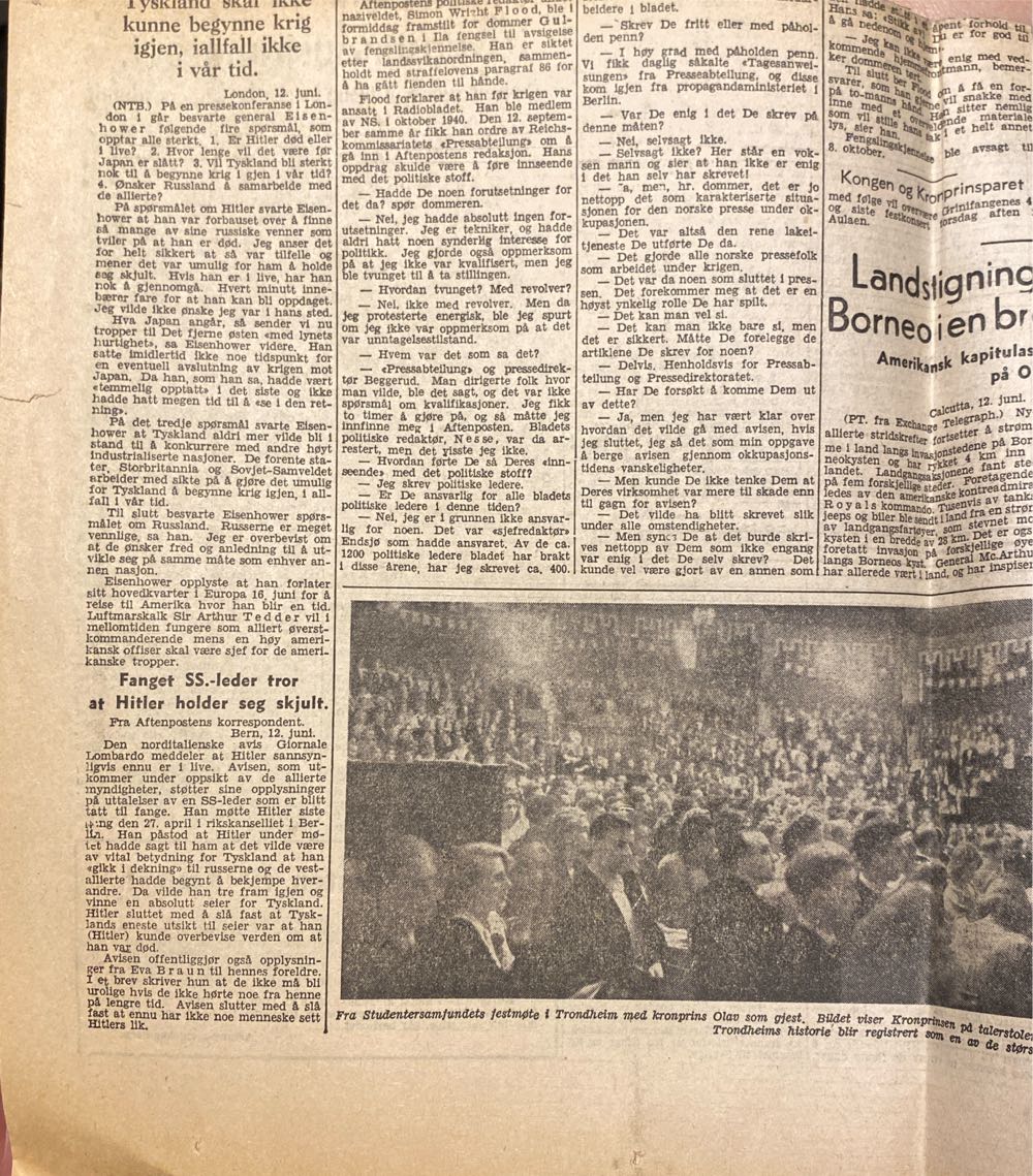 Aftenposten (H)  (June) magazine collectible - Main Image 3