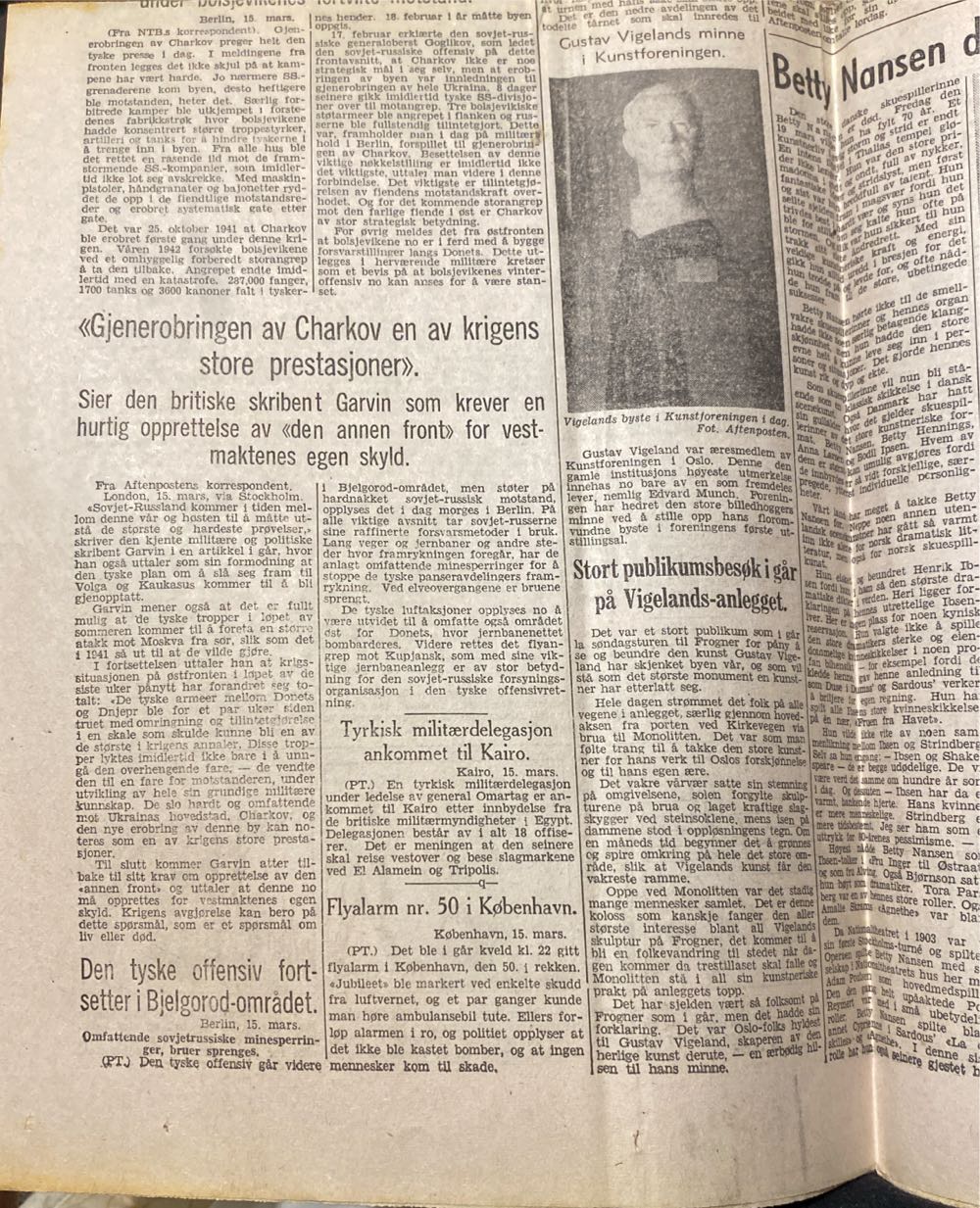 Aftenposten (H)  (March) magazine collectible - Main Image 3