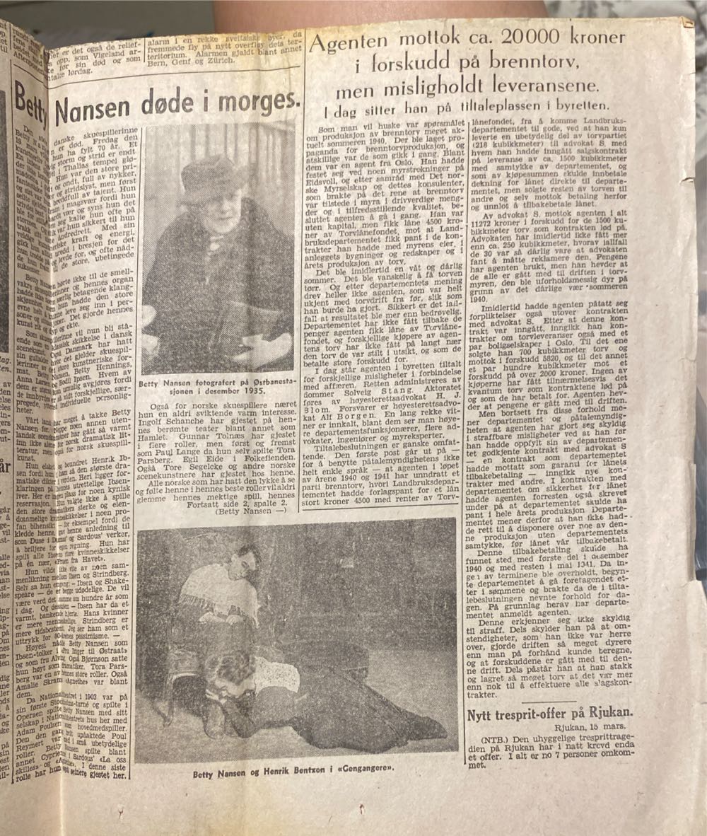 Aftenposten (H)  (March) magazine collectible - Main Image 4