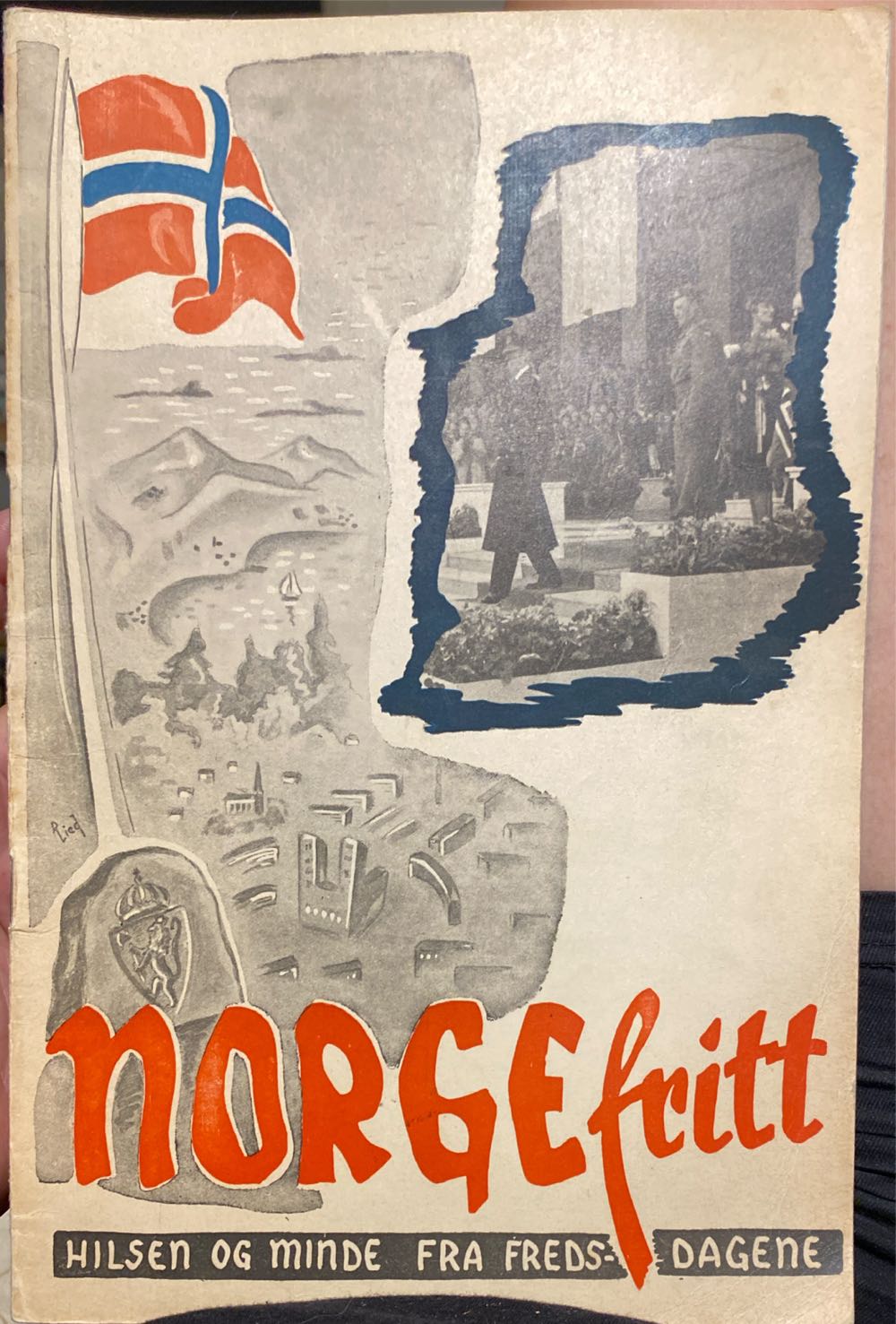 Norge fritt (H)  (August) magazine collectible - Main Image 1