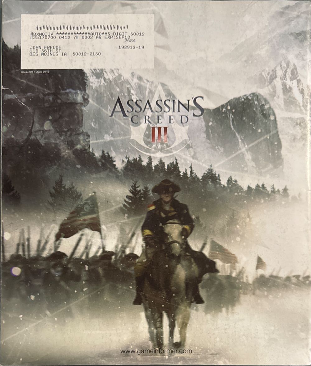 Game Informer 228 (Cover 1 Of 2)  (April) magazine collectible - Main Image 2