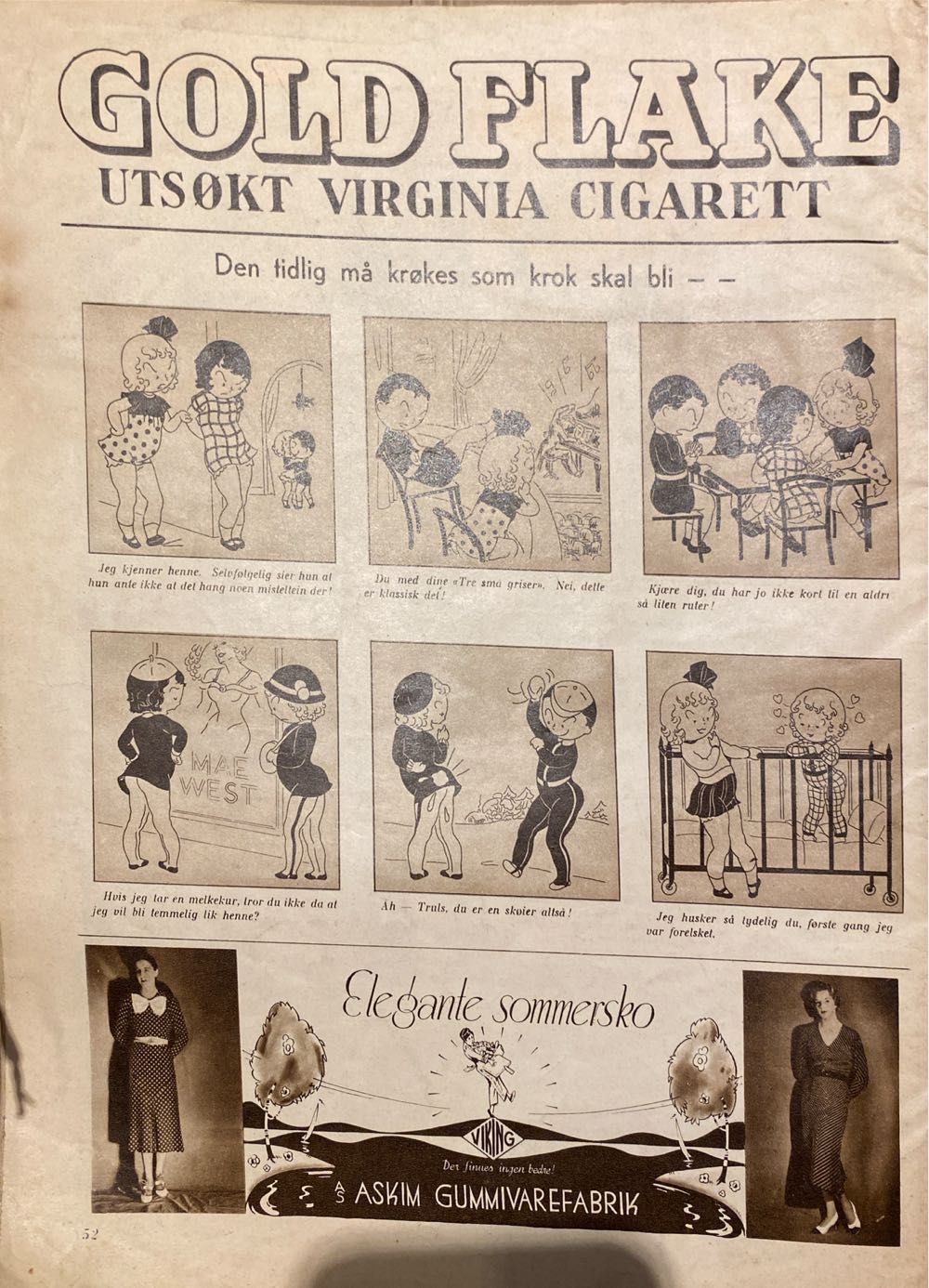 Oslo Illustrerte (H)  (June) magazine collectible - Main Image 2