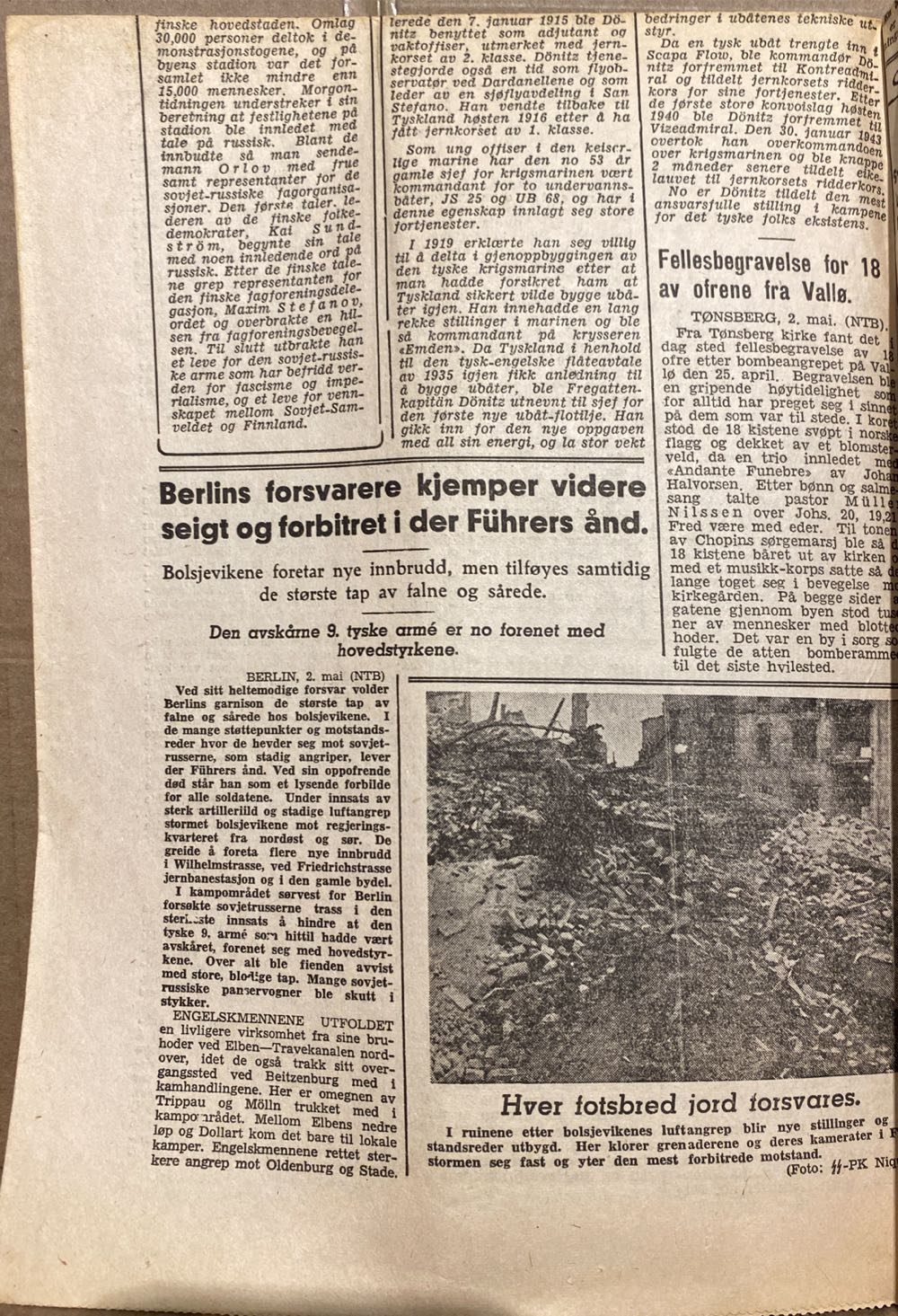 Fædrelandsvennen (H)  (May) magazine collectible - Main Image 3