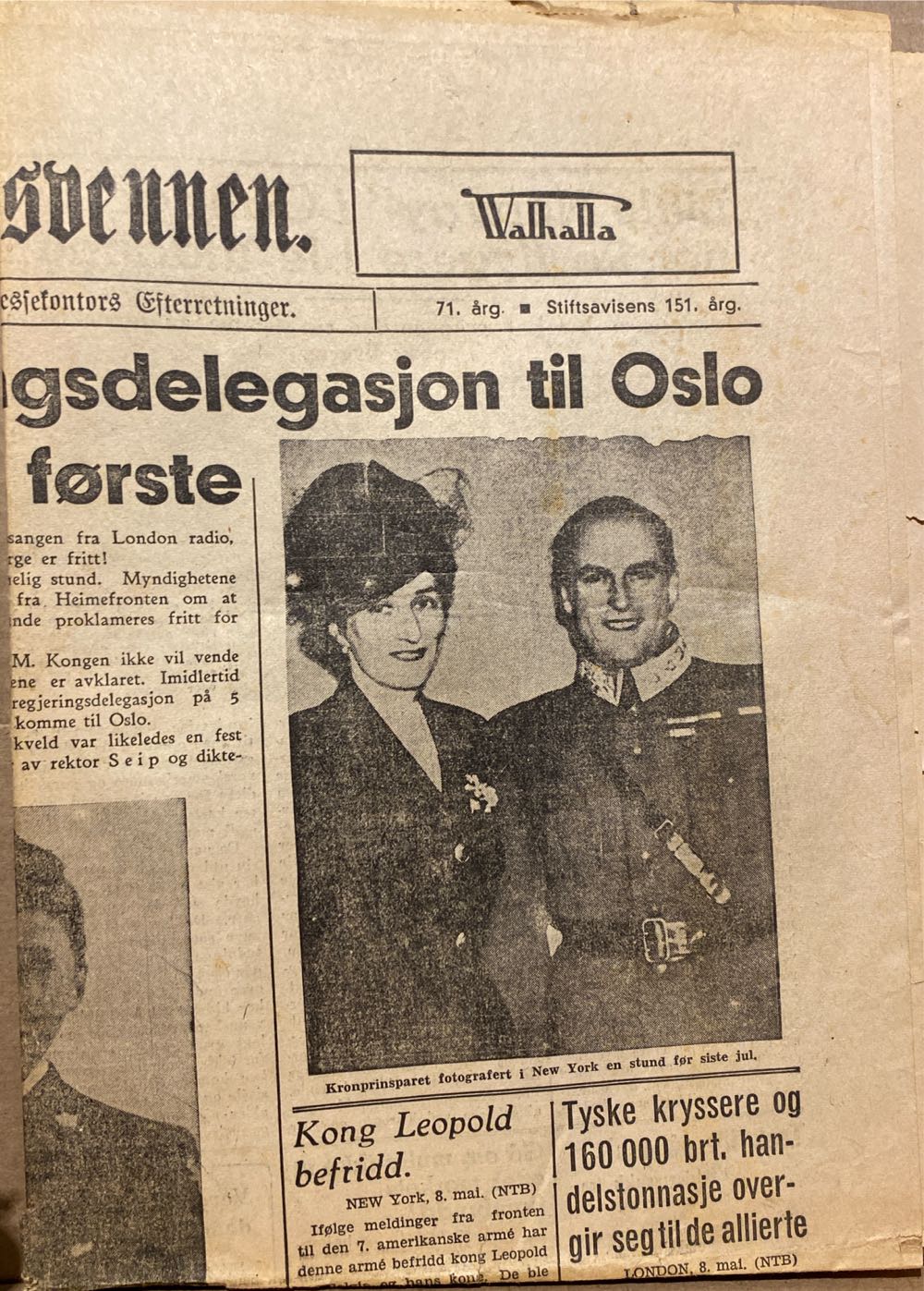 Fædrelandsvennen (H)  (May) magazine collectible - Main Image 2