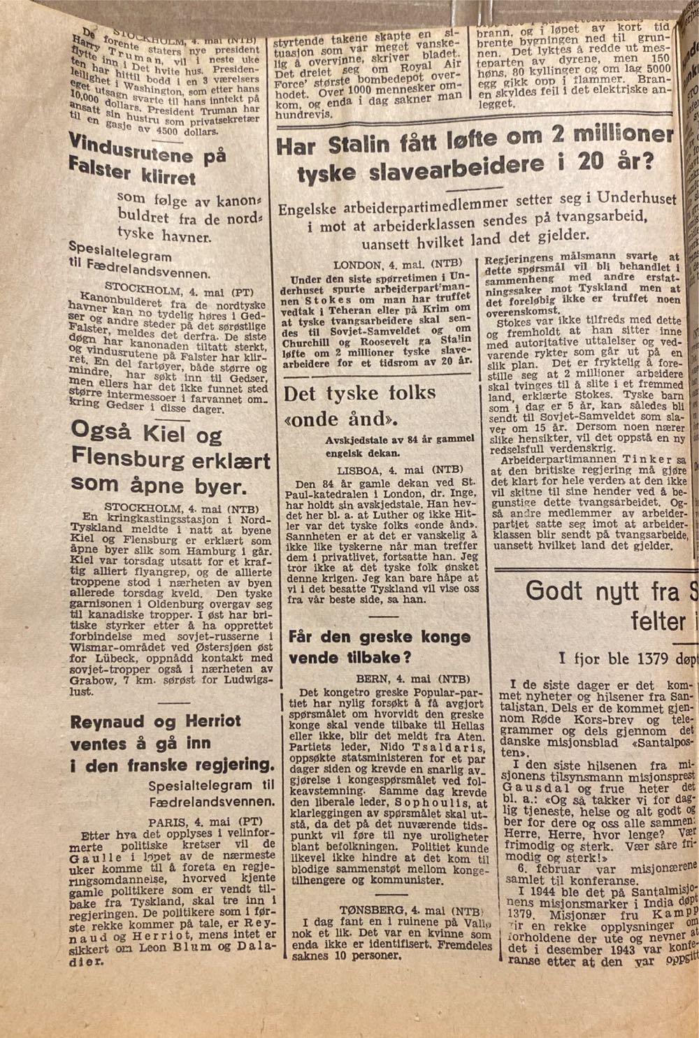 Fædrelandsvennen (H)  (May) magazine collectible - Main Image 3