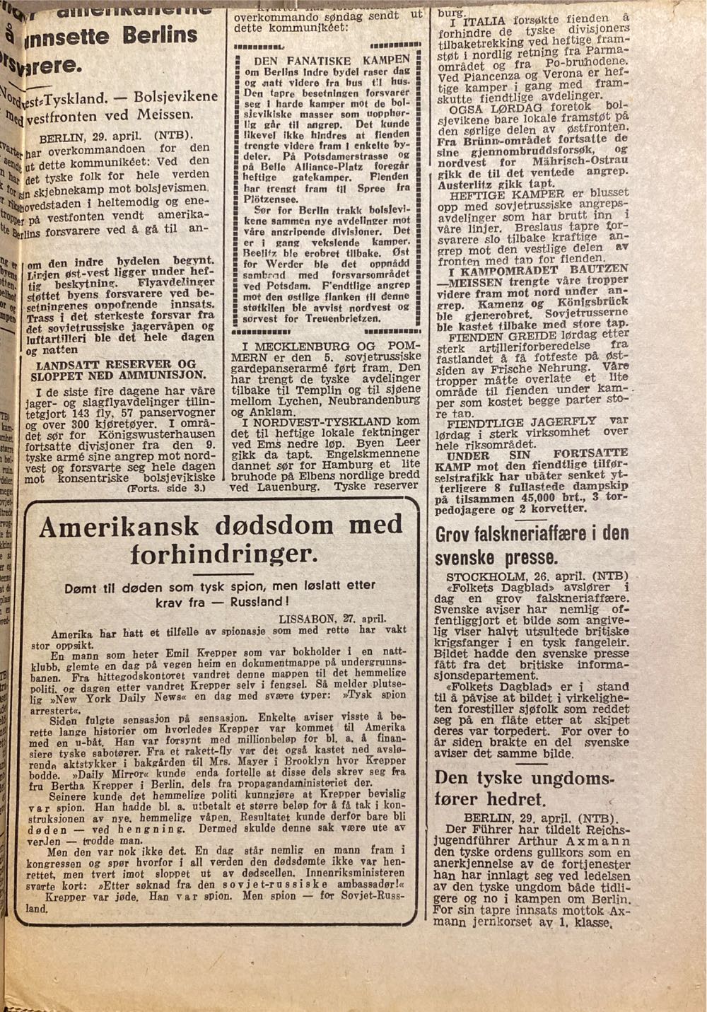 Fædrelandsvennen (H)  (April) magazine collectible - Main Image 4