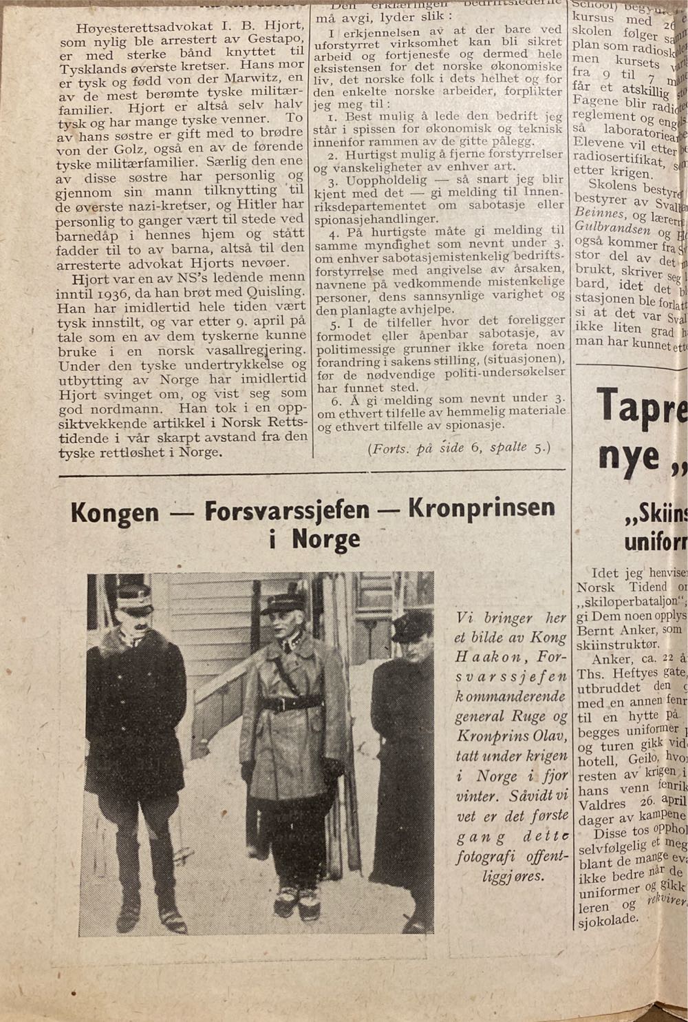 Norsk Tidend (H)  (November) magazine collectible - Main Image 3