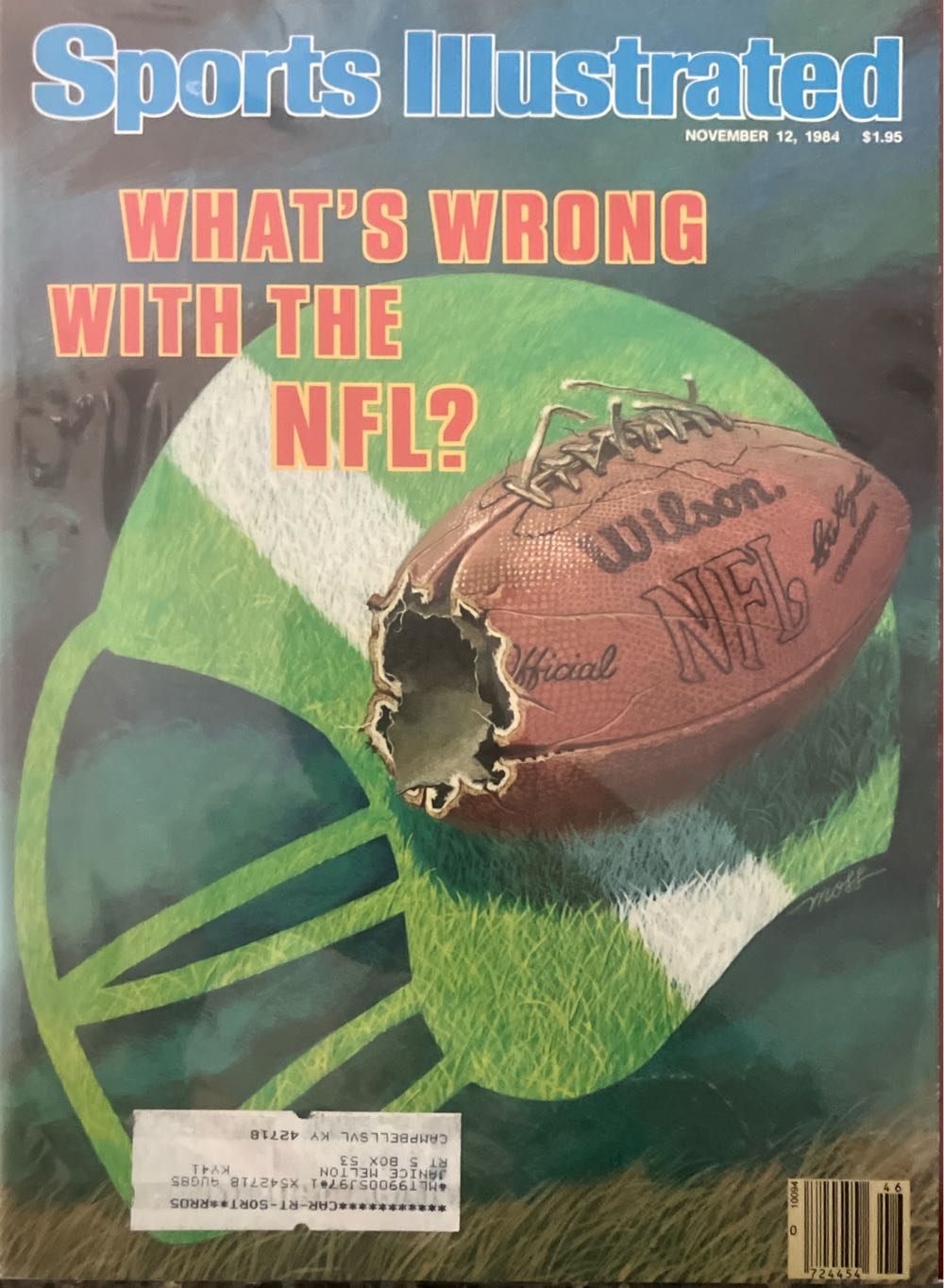 Sports Illustrated  (November) magazine collectible [Barcode 07244000005646] - Main Image 1