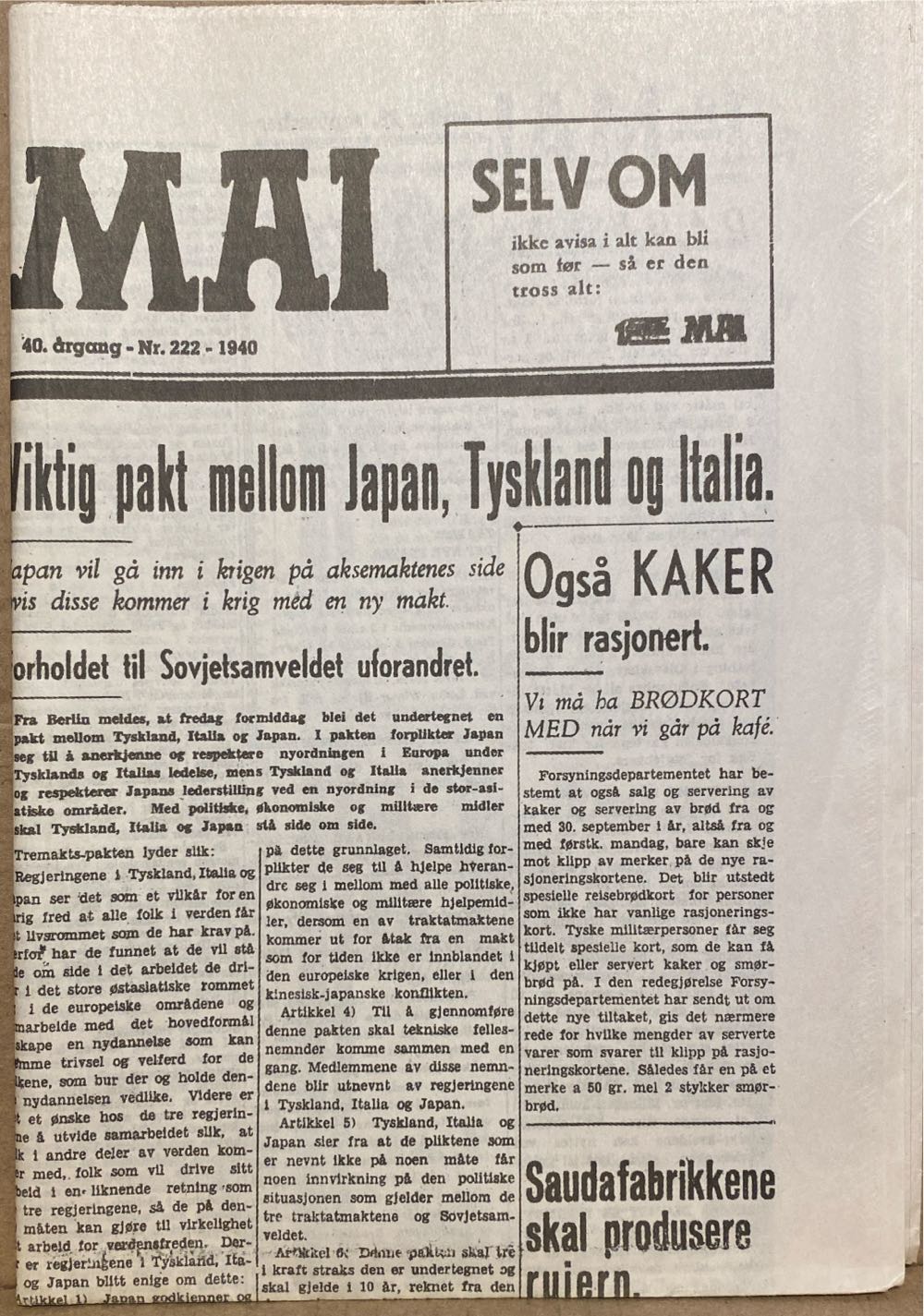 1ste Mai (H)  (September) magazine collectible - Main Image 2