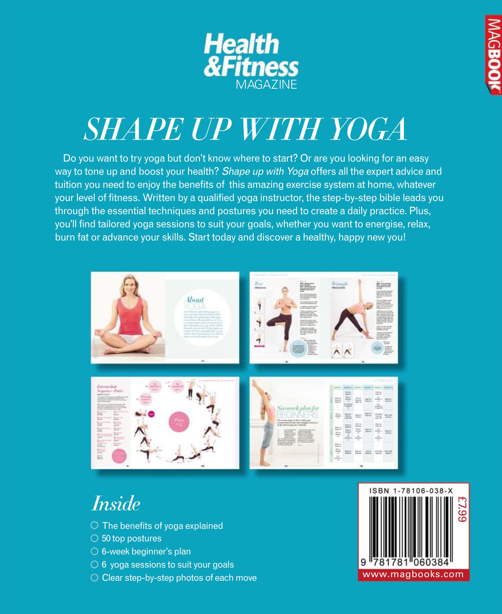 Shape up with Yoga   2013 February  (February) magazine collectible - Main Image 2