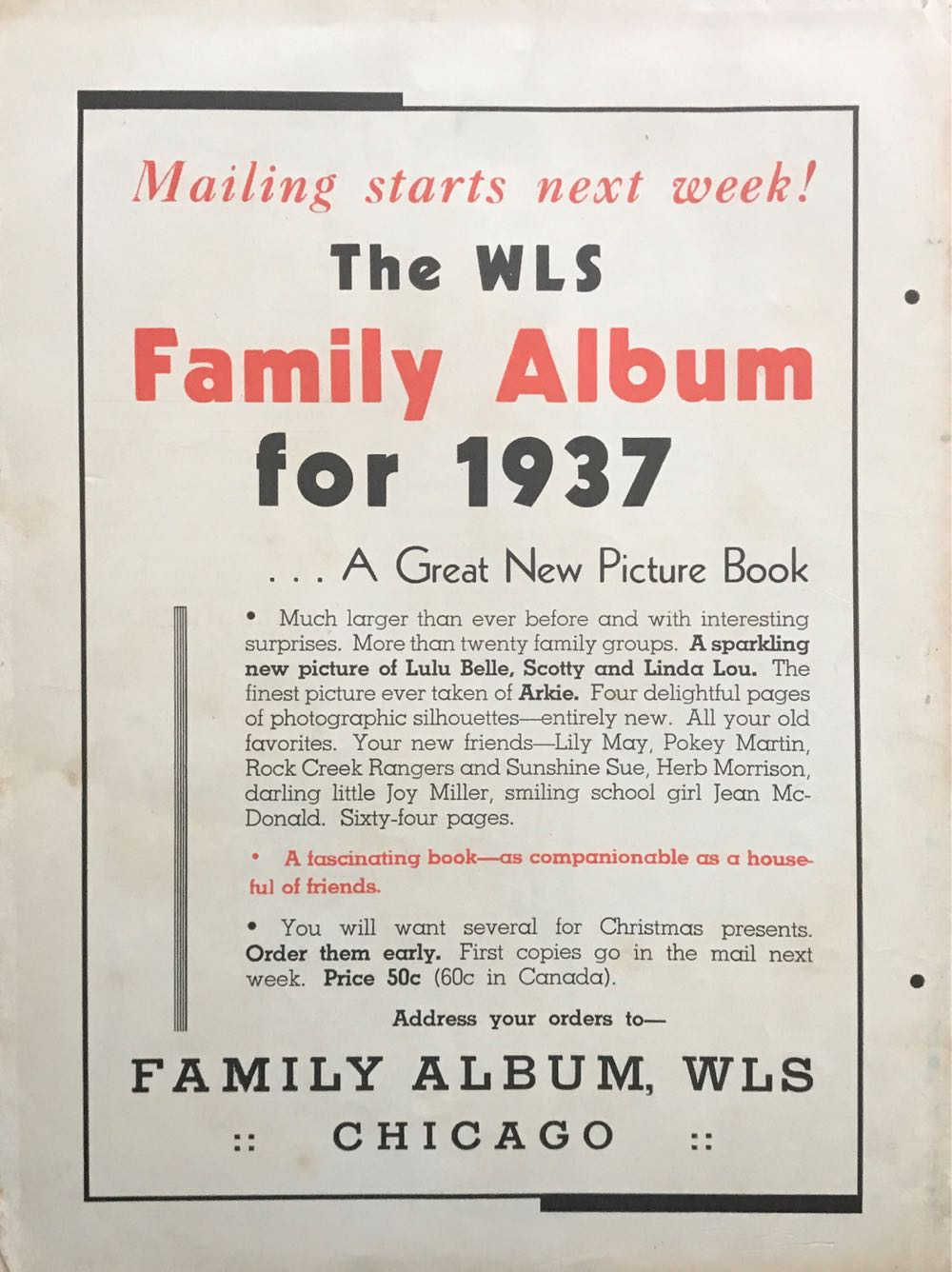 Stand By  (October) magazine collectible - Main Image 2