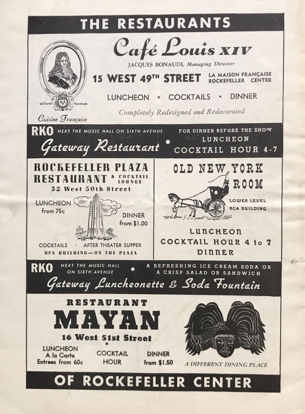 Showplace - The Magazine Of Radio City Music Hall  (April) magazine collectible - Main Image 2