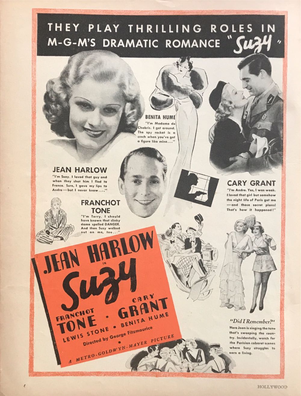 Hollywood  (August) magazine collectible - Main Image 3