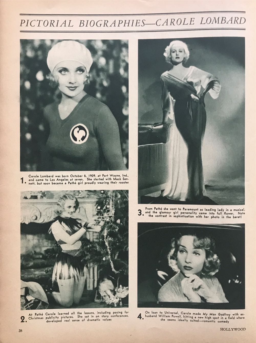 Hollywood  (August) magazine collectible - Main Image 4