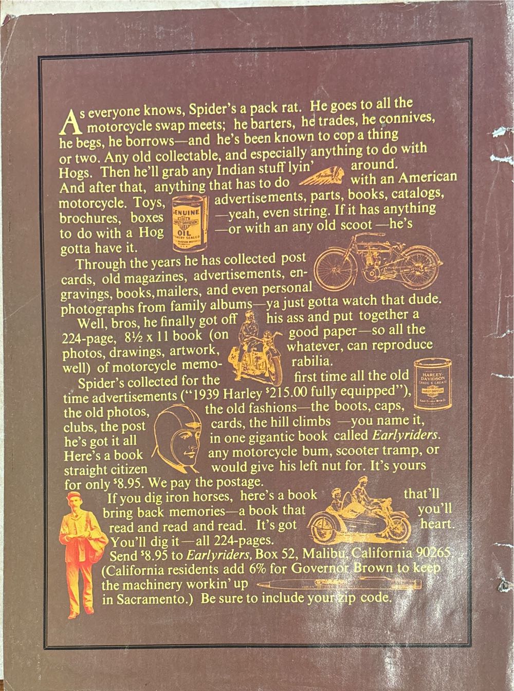 Easyriders  (December) magazine collectible - Main Image 2