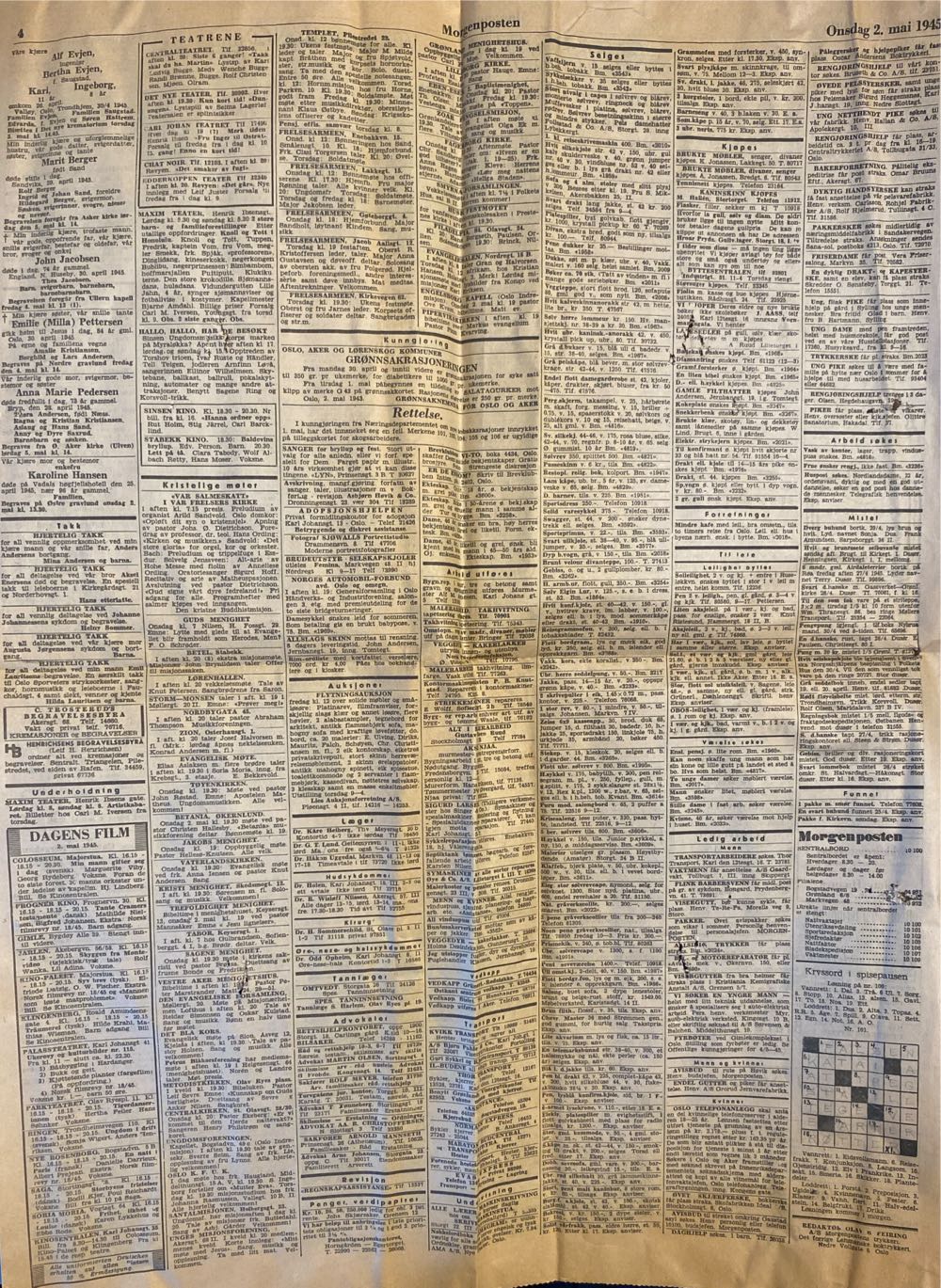 Morgenposten (H)  (May) magazine collectible - Main Image 2