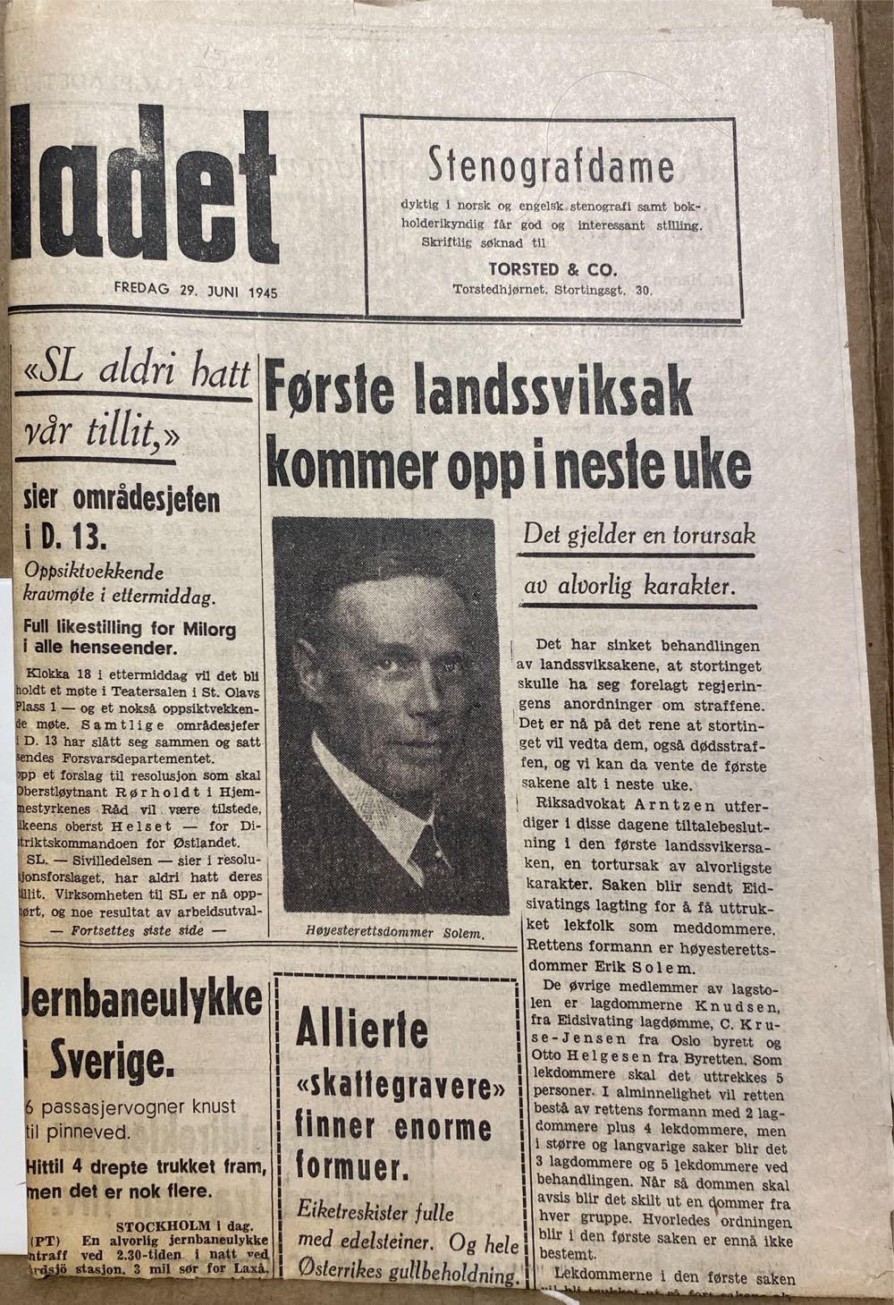 Dagbladet (H)  (June) magazine collectible - Main Image 2