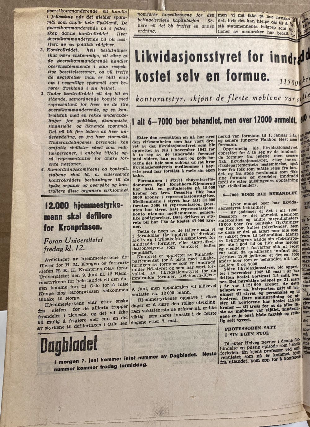 Dagbladet (H)  (June) magazine collectible - Main Image 3