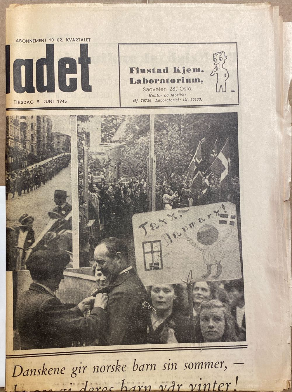 Dagbladet (H)  (June) magazine collectible - Main Image 2