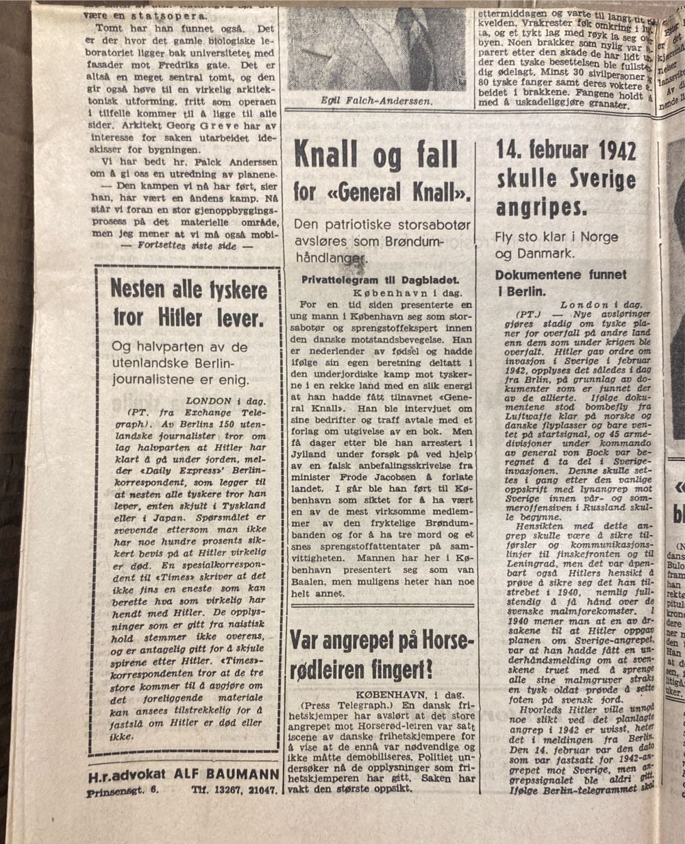 Dagbladet (H)  (July) magazine collectible - Main Image 3