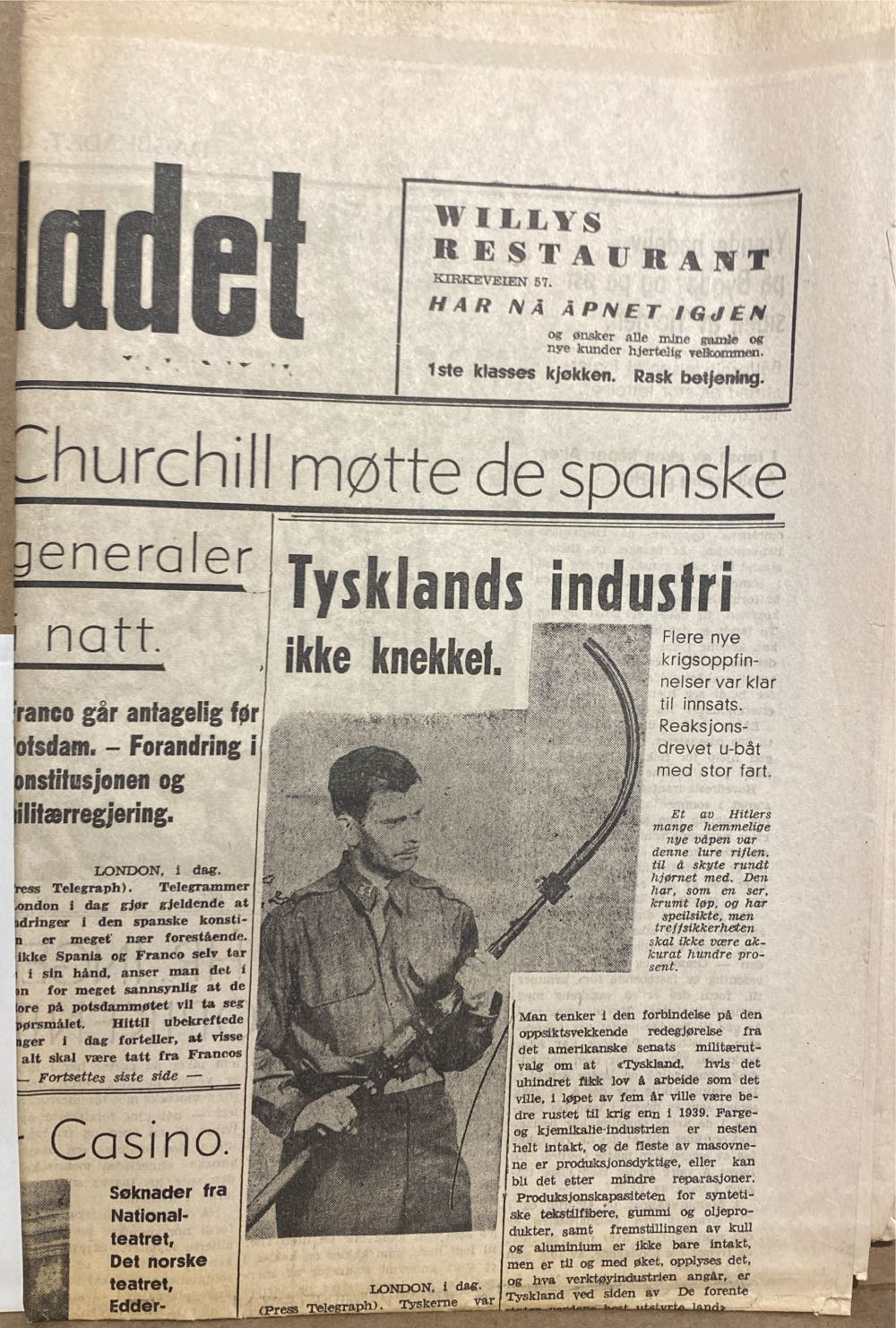 Dagbladet (H)  (July) magazine collectible - Main Image 2