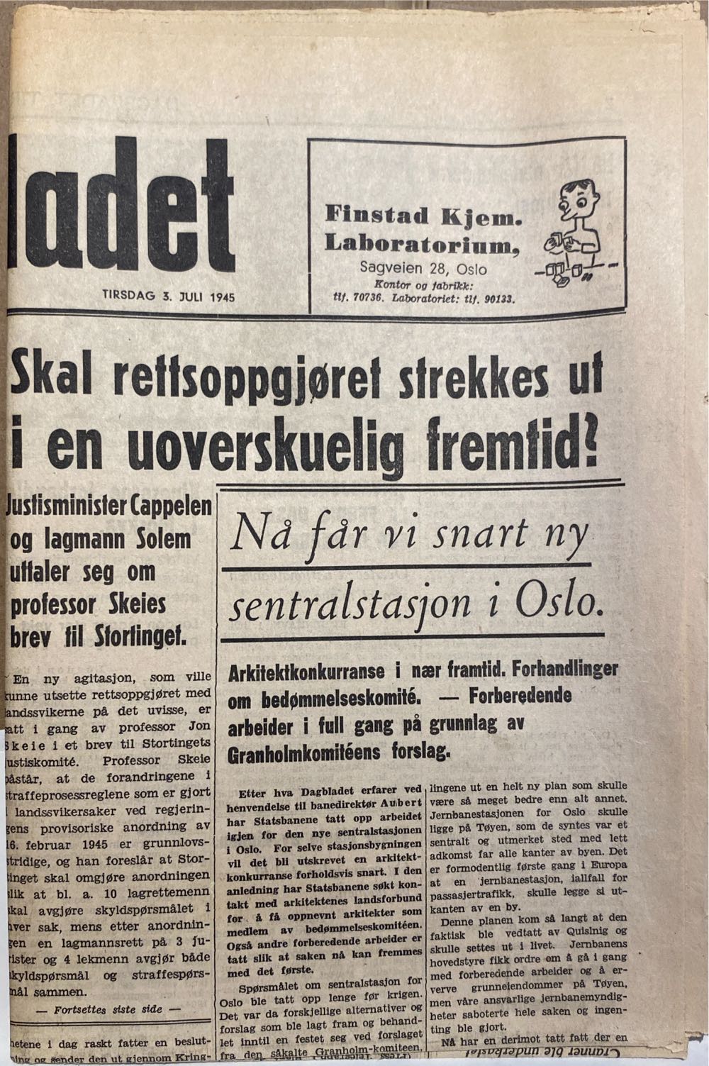 Dagbladet (H)  (July) magazine collectible - Main Image 2