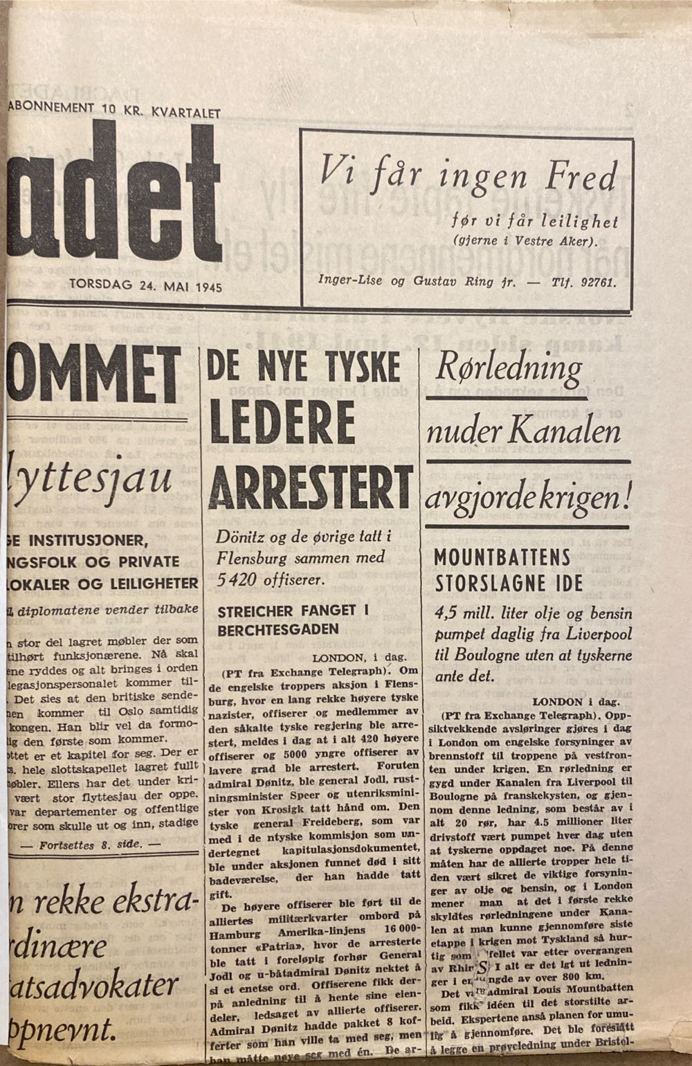 Dagbladet (H)  (June) magazine collectible - Main Image 2