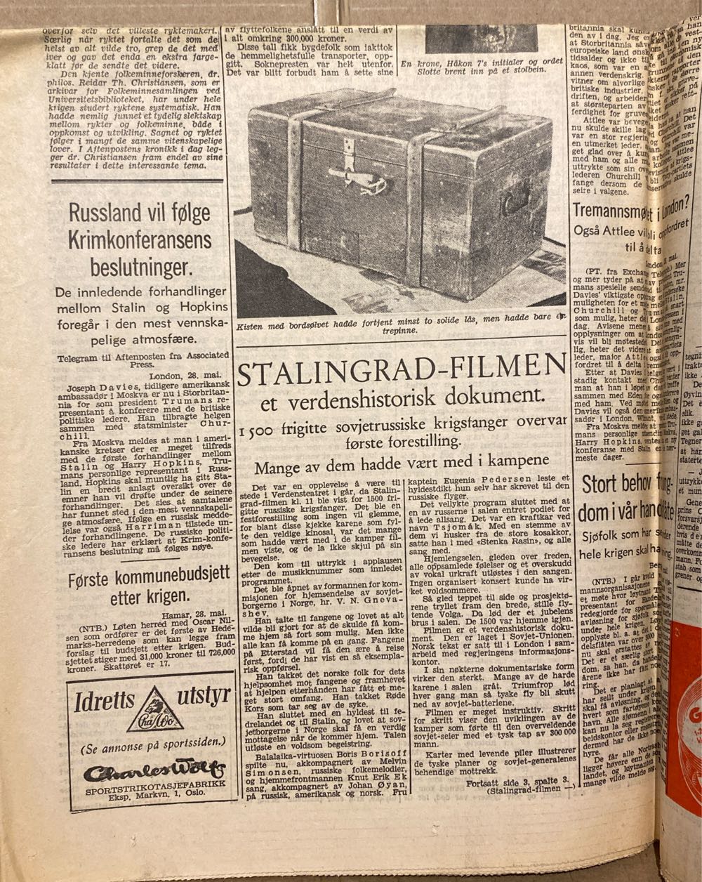 Aftenposten (H)  (May) magazine collectible - Main Image 3