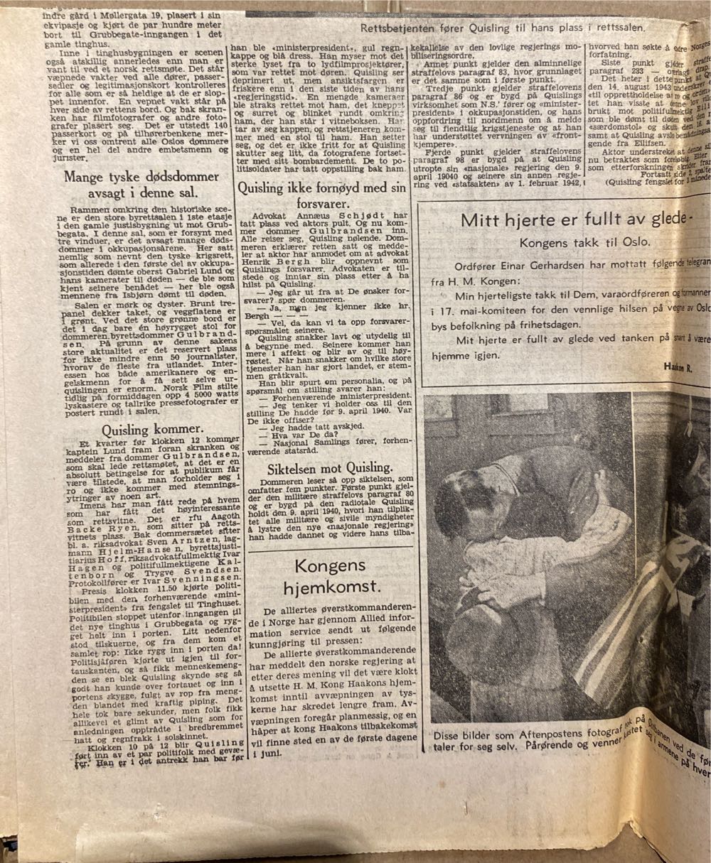 Aftenposten (H)  (May) magazine collectible - Main Image 3