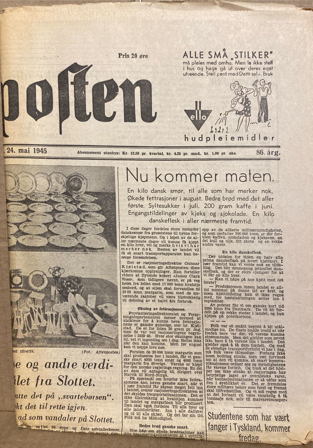 Aftenposten (H)  (May) magazine collectible - Main Image 2