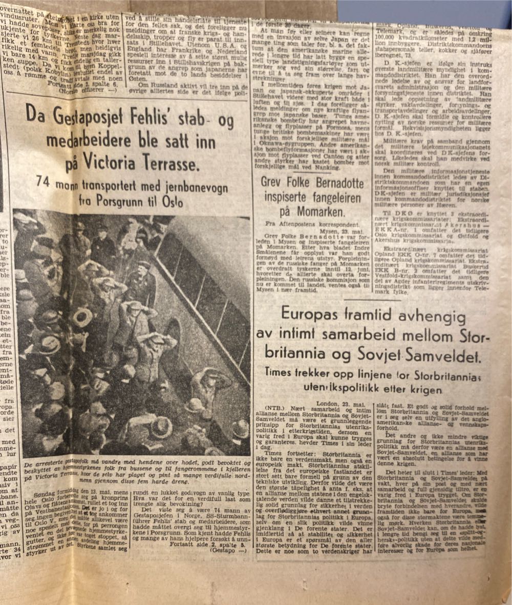 Aftenposten (H)  (May) magazine collectible - Main Image 4