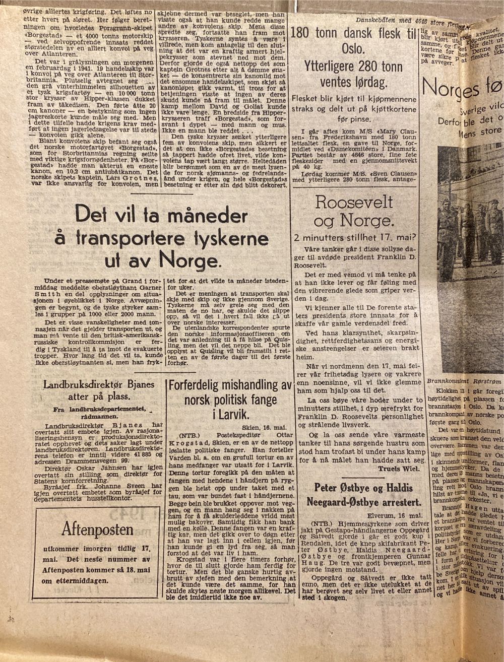 Aftenposten (H)  (May) magazine collectible - Main Image 3