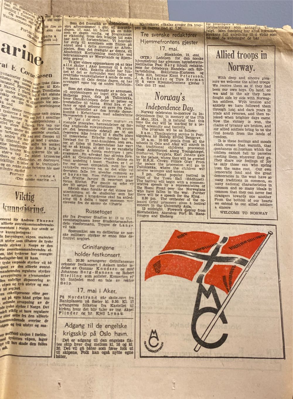 Aftenposten (H)  (May) magazine collectible - Main Image 4