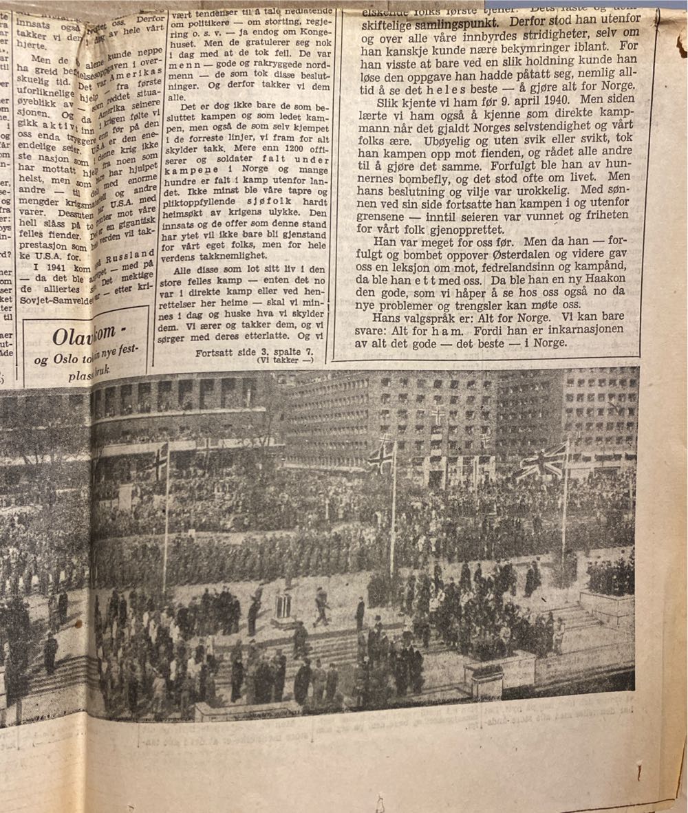 Aftenposten (H)  (May) magazine collectible - Main Image 4