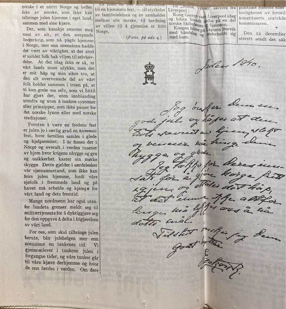 Norsk Tidend (H)  (December) magazine collectible - Main Image 3