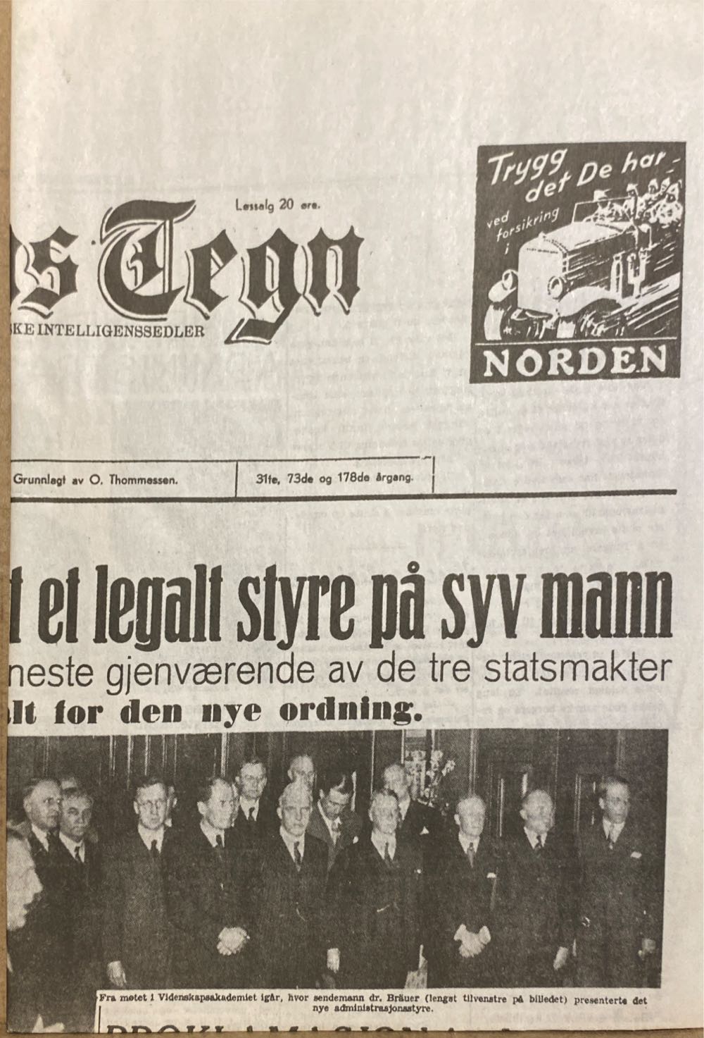 Tidens Tegn (H)  (April) magazine collectible - Main Image 2