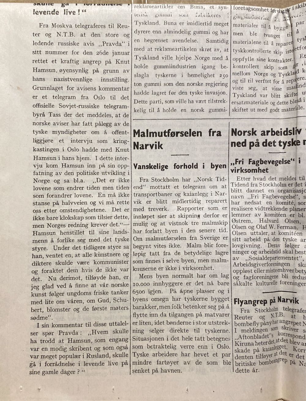 Norsk Tidend (H)  (January) magazine collectible - Main Image 3