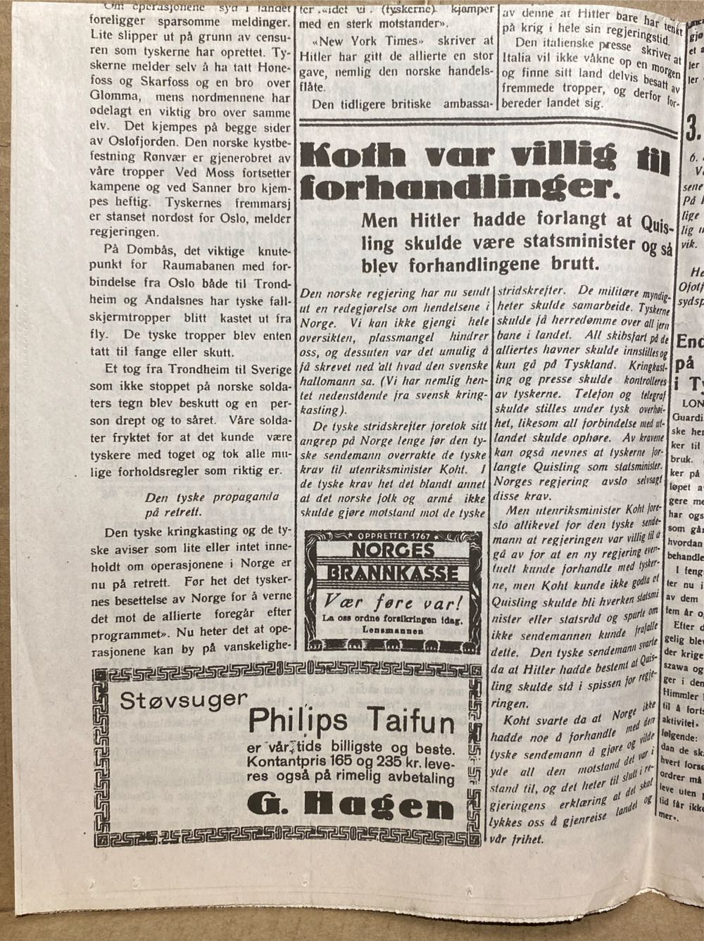 Finmarksposten (H)  (April) magazine collectible - Main Image 3