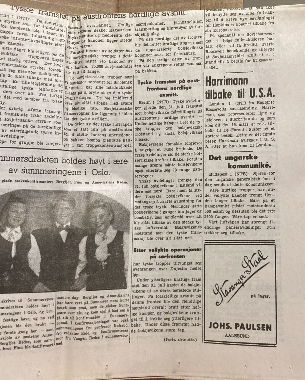 Sunnmørsposten (H)  (August) magazine collectible - Main Image 4