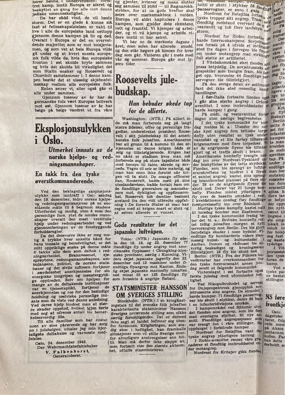 Nordlandsposten (H)  (December) magazine collectible - Main Image 3