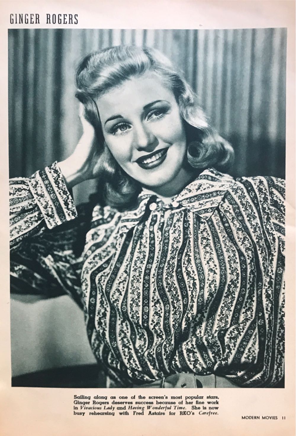 Modern Movies  (July) magazine collectible - Main Image 3