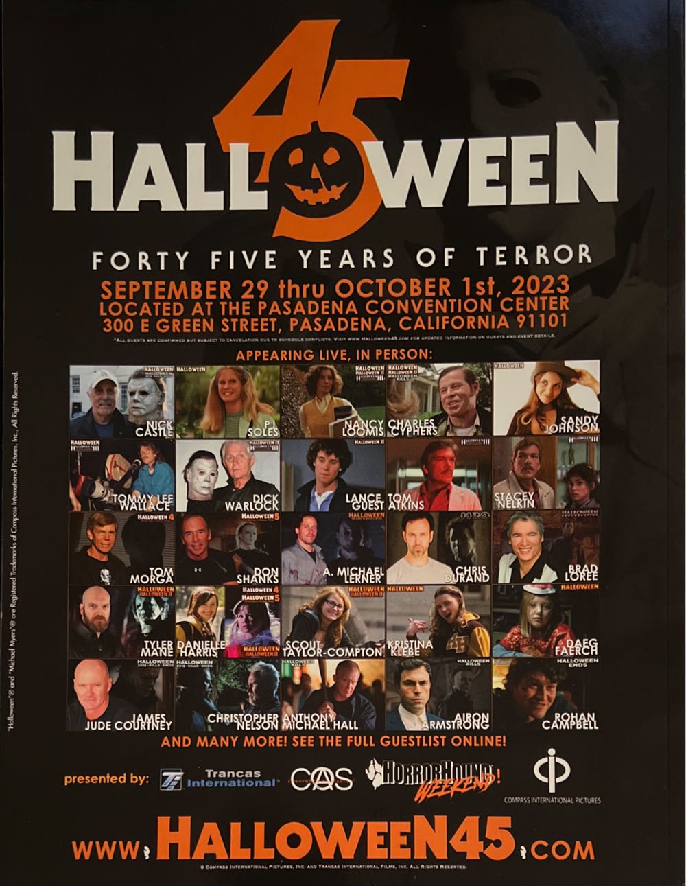Horrorhound Magazine Presents: A Tribute To Halloween  (October) magazine collectible [Barcode 07244001597531] - Main Image 2