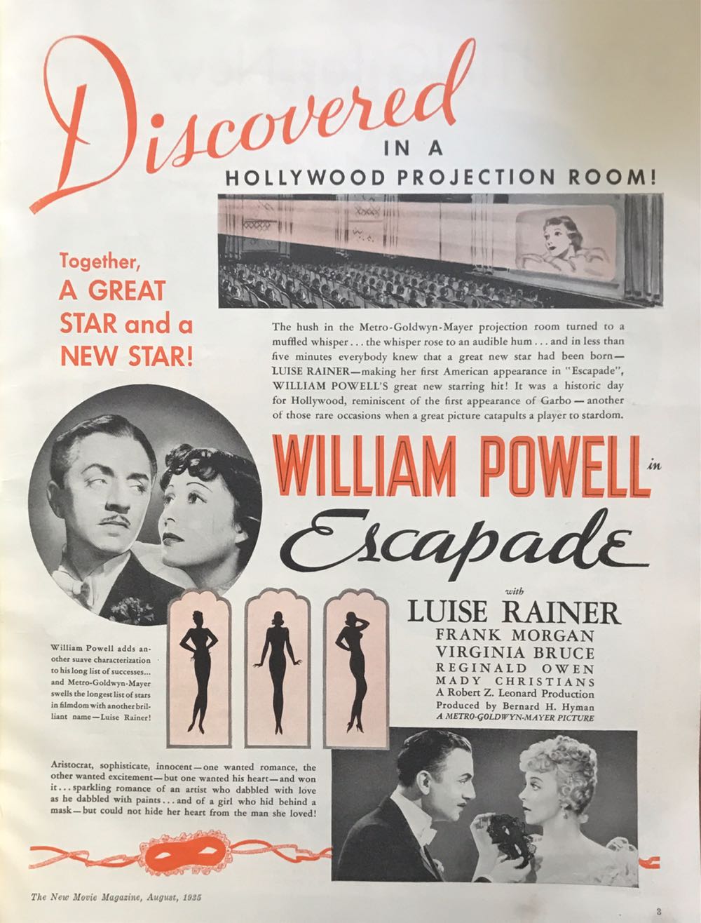 New Movie  (August) magazine collectible - Main Image 2